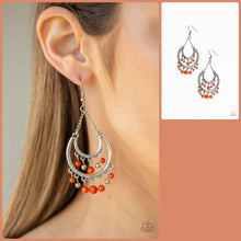 Load image into Gallery viewer, Paparazzi Free-Spirited Spirit Orange Earrings
