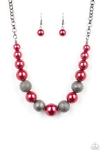 Load image into Gallery viewer, Paparazzi Color Me CEO Red Necklace Set