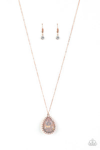 Paparazzi Come Of AGELESS Copper Necklace Set