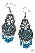 Load image into Gallery viewer, Paparazzi Courageously Congo Blue Earrings