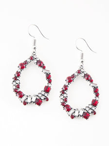 Crushing Couture Red Earrings