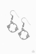 Load image into Gallery viewer, Paparazzi Double The Bubble Silver Earrings