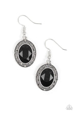 Load image into Gallery viewer, Paparazzi East Side Etiquette Black Earrings