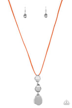 Load image into Gallery viewer, Paparazzi Embrace The Journey Orange Necklace Set