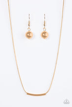 Load image into Gallery viewer, Paparazzi Ever So SERPENT Gold Necklace Set