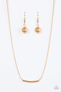 Paparazzi Ever So SERPENT Gold Necklace Set