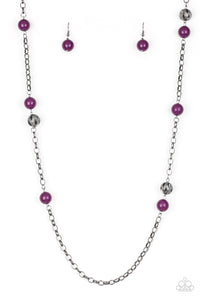 Paparazzi Fashion Fad Purple Necklace Set