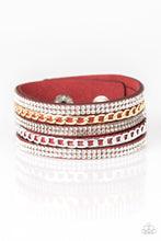 Load image into Gallery viewer, Paparazzi Fashion Fiend Red Wrap Bracelet