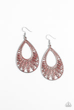 Load image into Gallery viewer, Paparazzi Flamingo Flamenco Red Earrings