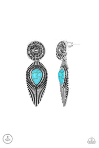 Paparazzi Fly Into The Sun Brass Double Earrings