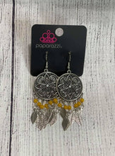 Load image into Gallery viewer, Free-Spirited Fashionista Orange Earrings