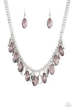 Load image into Gallery viewer, Paparazzi Fringe Fabulous Silver Necklace Set