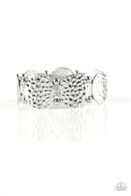 Load image into Gallery viewer, Paparazzi GLISTEN and Learn Silver Bracelet