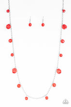 Load image into Gallery viewer, Paparazzi GLOW-Rider Red Necklace Set