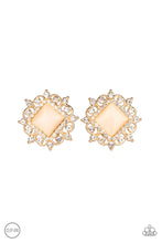 Load image into Gallery viewer, Paparazzi Get Rich Quick Gold Clip On Earrings
