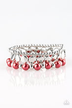 Load image into Gallery viewer, Paparazzi Girly Girl Glamour Red Bracelets