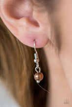 Load image into Gallery viewer, Paparazzi Glammed If I Do, Glammed If I Don&#39;t Brown Necklace Set
