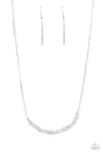 Load image into Gallery viewer, Paparazzi Glamour Glow White Necklace Set