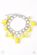 Load image into Gallery viewer, Paparazzi Seize The BAY Yellow Bracelet