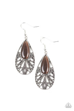 Load image into Gallery viewer, Glowing Tranquility Brown Earrings