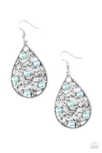 Load image into Gallery viewer, Paparazzi Glowing Vineyards Blue Earrings