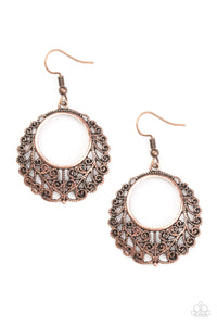 Paparazzi Grapevine Glamorous Copper Earrings