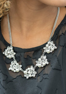 HEIRESS of Them All White Necklace Set