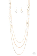 Load image into Gallery viewer, Paparazzi Hey, Hotshot! Gold Necklace Set