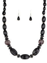 Load image into Gallery viewer, High Alert Black Necklace Set