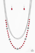 Load image into Gallery viewer, Paparazzi High Standards Red Necklace Set