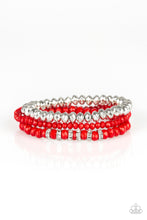 Load image into Gallery viewer, Paparazzi Ideal Idol Red Bracelets