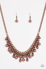 Load image into Gallery viewer, Paparazzi Imperial Idol Copper Necklace Set