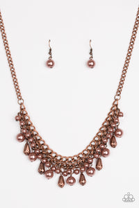 Paparazzi Imperial Idol Copper Necklace Set