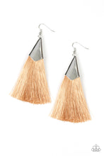 Load image into Gallery viewer, Paparazzi In Full PLUME Brown Earrings