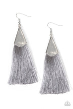 Load image into Gallery viewer, Paparazzi In Full PLUME Silver Earrings