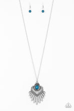 Load image into Gallery viewer, Paparazzi Inde-PENDANT Idol Blue Necklace Set