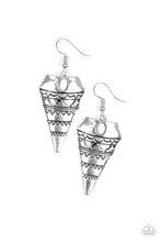 Load image into Gallery viewer, Paparazzi Jurassic Journey White Earrings