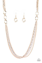 Load image into Gallery viewer, Paparazzi Keep It Street Gold Necklace Set
