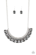 Load image into Gallery viewer, Paparazzi Killer Knockout Silver Necklace Set