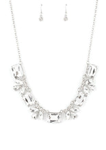 Load image into Gallery viewer, Long Live Sparkle White Necklace Set