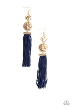 Load image into Gallery viewer, Paparazzi Lotus Gardens Blue Earrings
