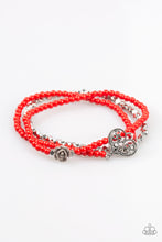 Load image into Gallery viewer, Paparazzi Lovers Loot Red Bracelets