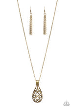 Load image into Gallery viewer, Paparazzi Magic Potions Brass Necklace Set