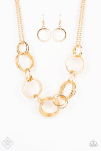 Jump Into The Ring Necklace Set - Paparazzi
