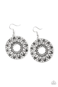 Malibu Musical Black Earrings - Paparazzi