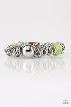 Load image into Gallery viewer, Paparazzi Mesmerizingly Magmatic Green Bracelet