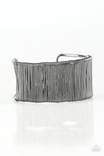 Load image into Gallery viewer, Paparazzi Metal Mecca Black Cuff Bracelet