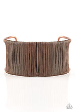 Load image into Gallery viewer, Metal Mecca Copper Wire Industrial Cuff Bracelet - Paparazzi