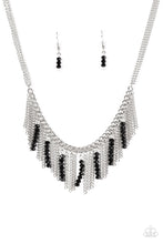 Load image into Gallery viewer, Paparazzi Metro Jungle Black Necklace Set