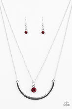 Load image into Gallery viewer, Paparazzi Moonlit Metro Red Necklace Set